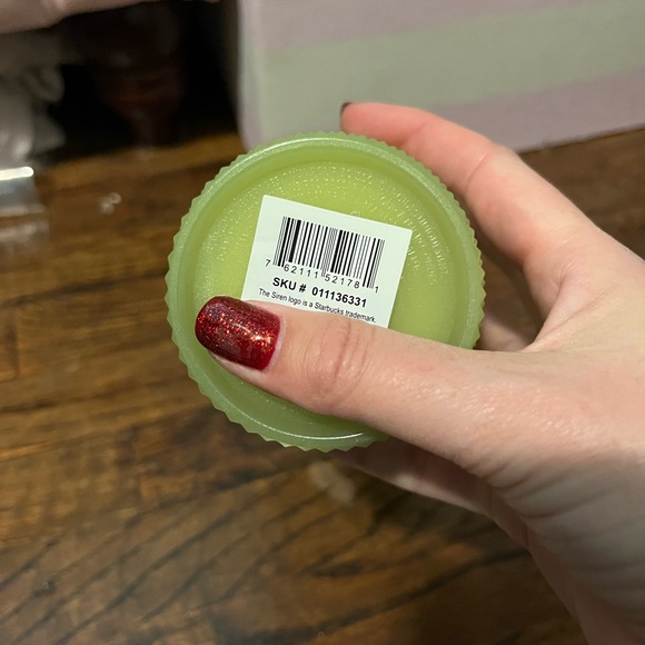 GITD Lime green grande glow in the dark Starbucks tumbler - Picture 4 of 4